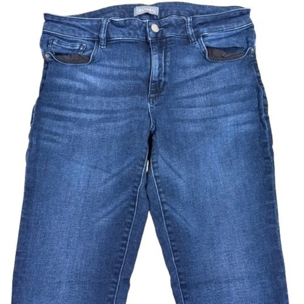 DL1961‎ Emma Low Rise Skinny Jeans Nicholson Dark Wash Stretch Denim Size 30